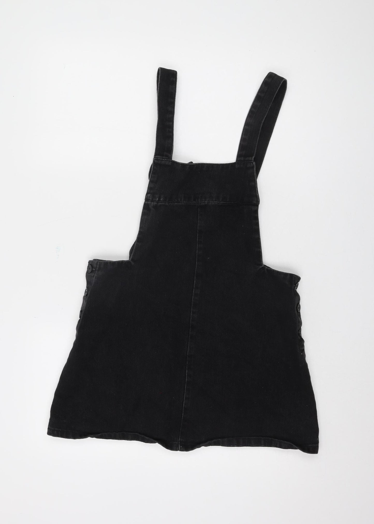 Zara Women's Black Pinafore Dress S