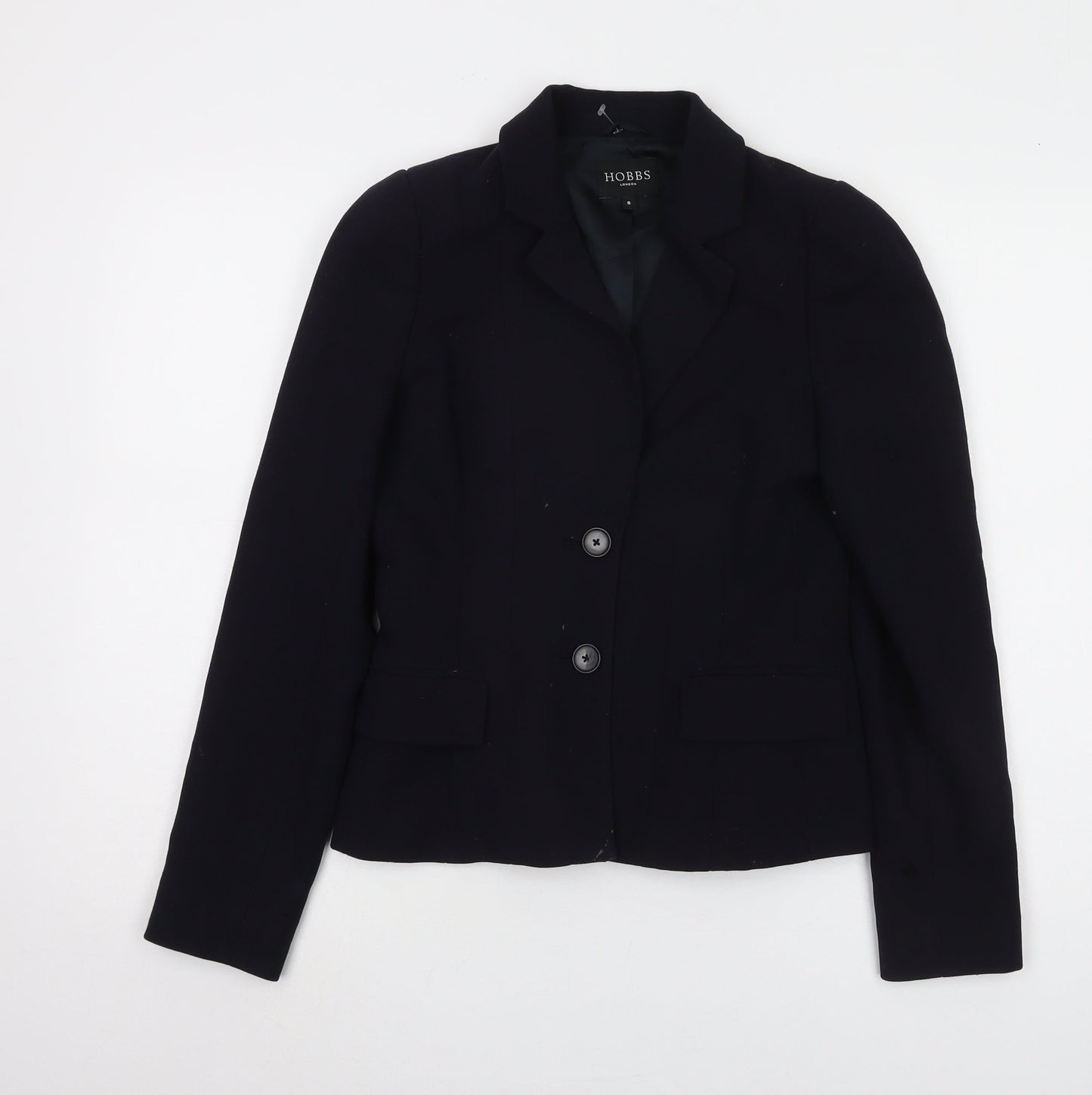 Hobbs Women's Black Slim Fit Suit Jacket, Size 8