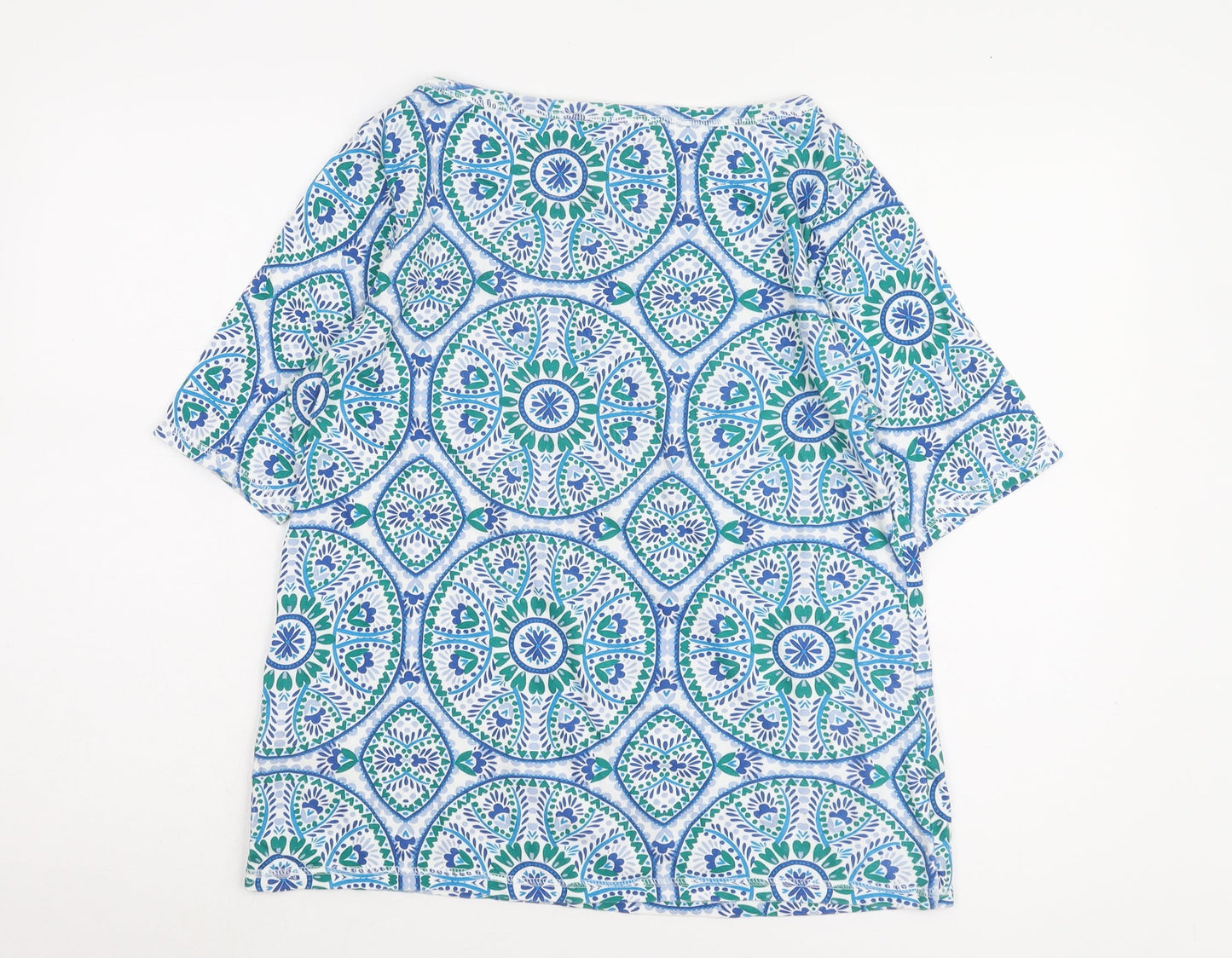 Marks and Spencer Women's Multicoloured Geometric Blouse Size 18