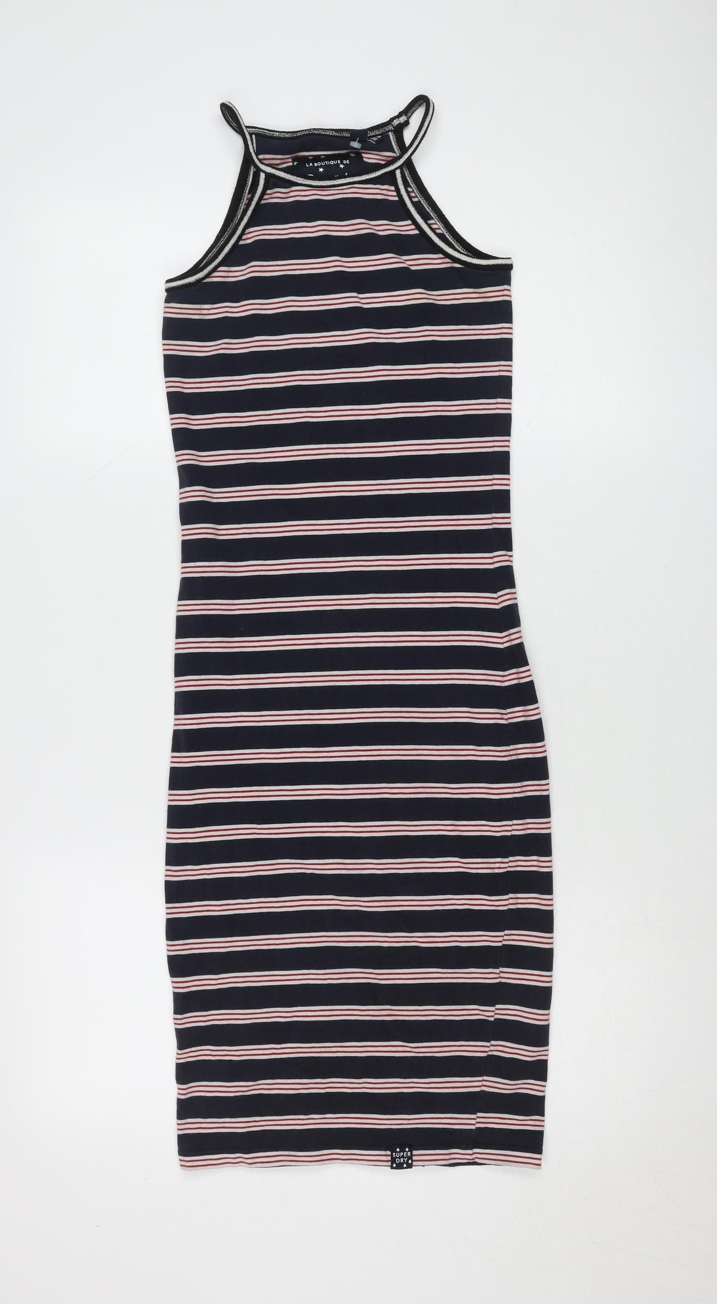Superdry Women's Multicoloured Bodycon Dress Size 10
