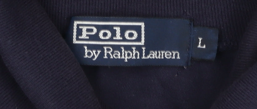 Polo Ralph Lauren Men's Blue Long Sleeve T-Shirt, L