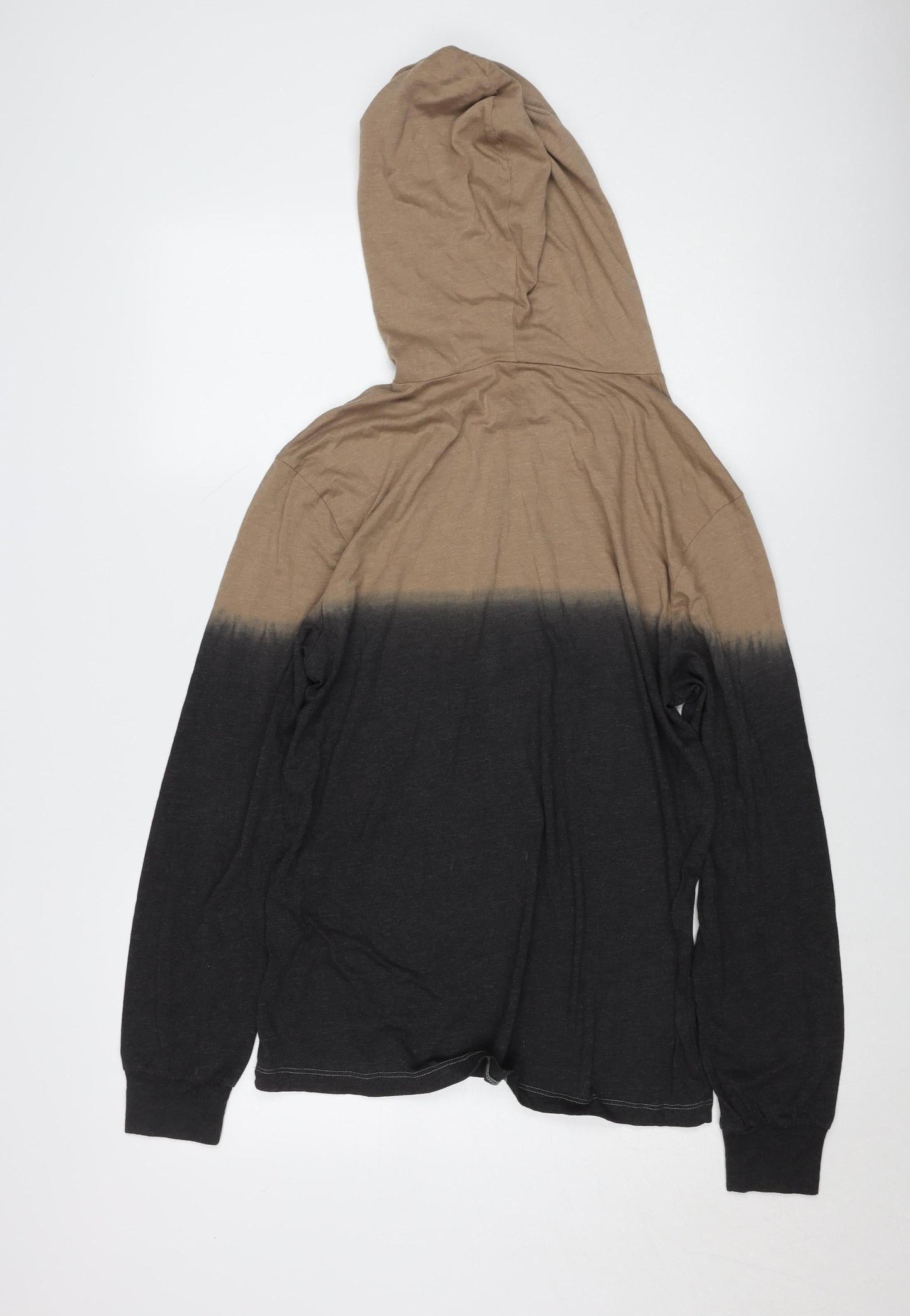 Disney Women's Brown Colourblock Hoodie S