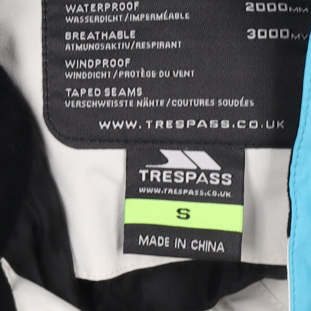 Trespass Women's Blue Ski Jacket - S, Waterproof, Hooded