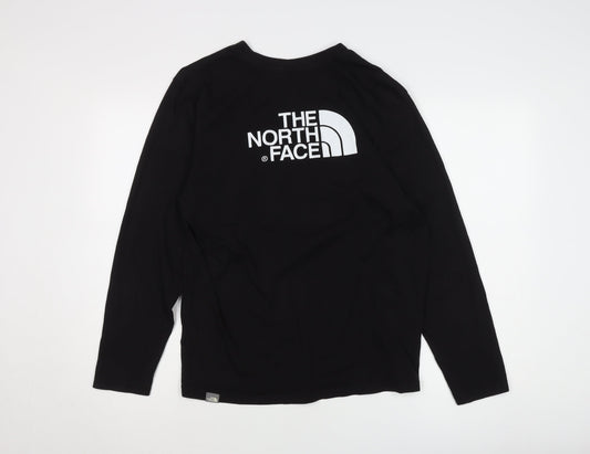 The North Face Men's Black Long Sleeve T-Shirt, L