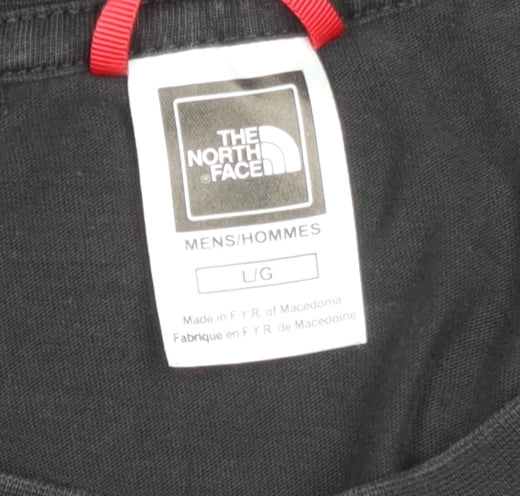 The North Face Men's Black Long Sleeve T-Shirt, L