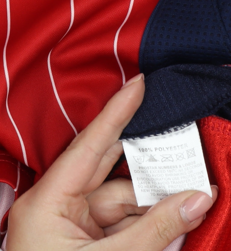 Prostar Men's Red Football Jersey Medium