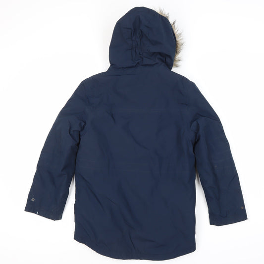 Regatta Boys Blue Parka - Size 12 Winter Coat