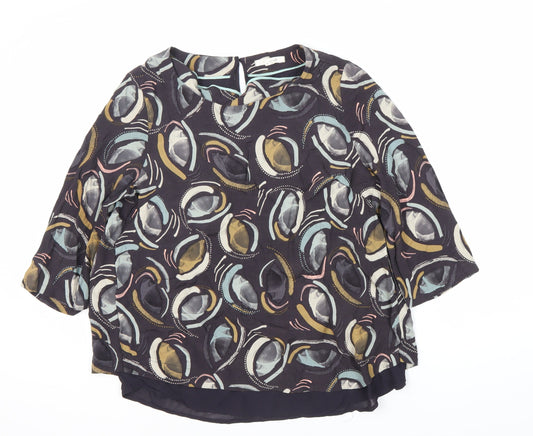 White Stuff Women's Multicoloured Top, Size 12