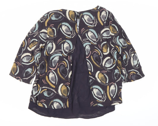 White Stuff Women's Multicoloured Top, Size 12