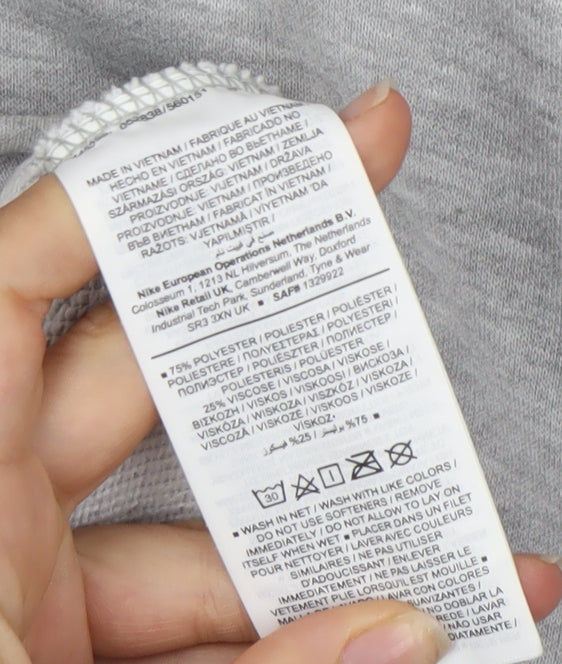 Nike Men’s Grey Full Zip Hoodie M - New with Tags