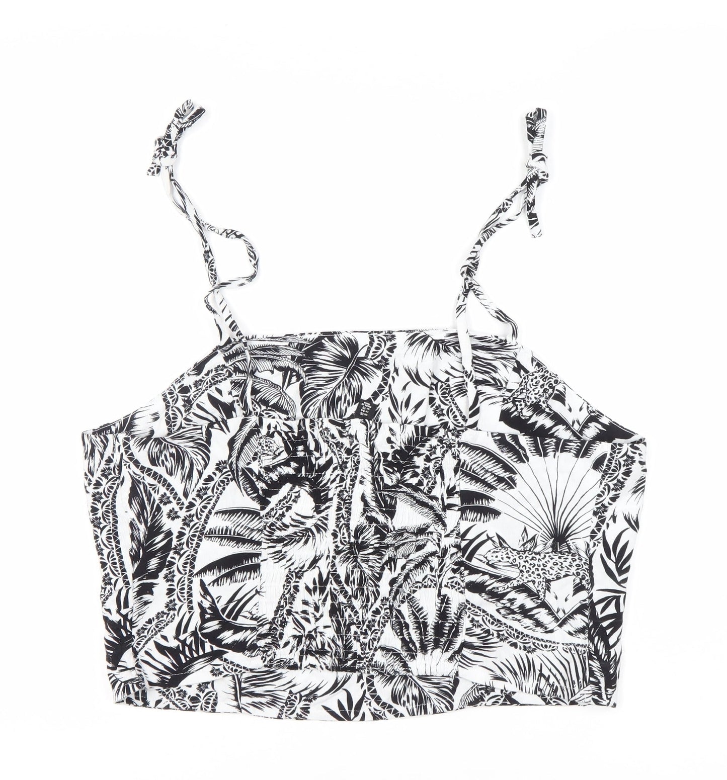 Next Women's Black White Camisole Top Size 16