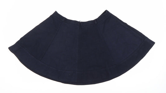 River Island Women's Blue A-Line Skirt, Size 16