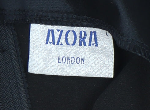 Azora London Women's Black M/L Cropped Tank Top