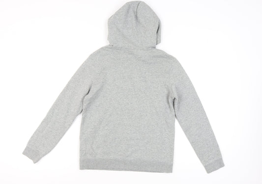 Nike Girls Grey Pullover Hoodie Size L Sportswear