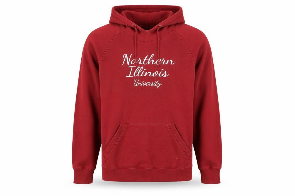 Mens UK XL Regular Champion Red Pullover Hoodie