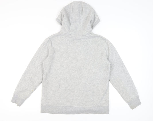 LA Gear Women's Grey Hoodie, UK 10, Polyester Blend