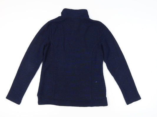 Crane Women's Blue Knit Pullover Sweatshirt Size 10