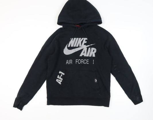 Nike Men's Black M Hoodie, Graphic Pullover