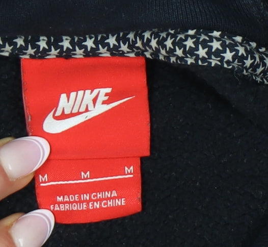 Nike Men's Black M Hoodie, Graphic Pullover