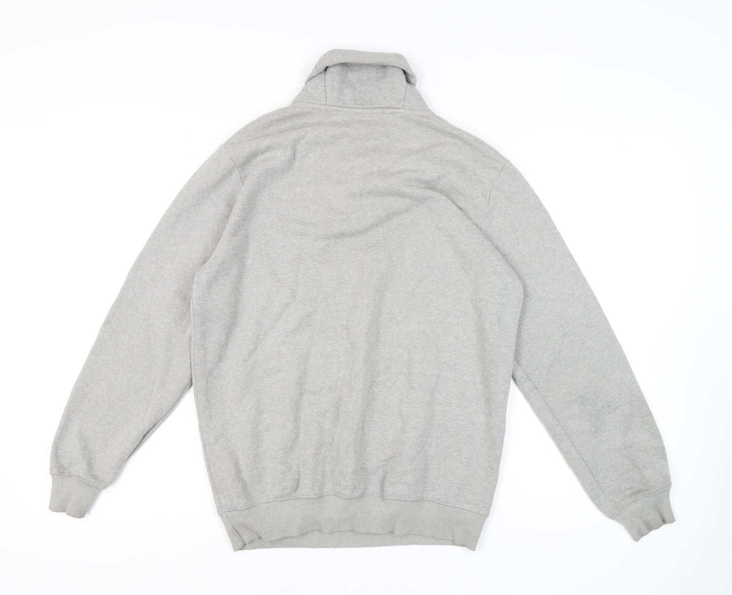Cotton Traders Men's Grey Sweatshirt Medium
