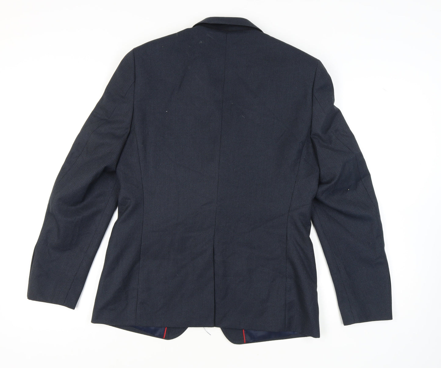 Hamnett Men's Blue Blazer, Size 40, Two-Button