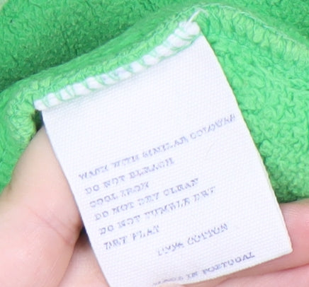 Jack Wills Men's Green Hoodie XS Logo Pullover