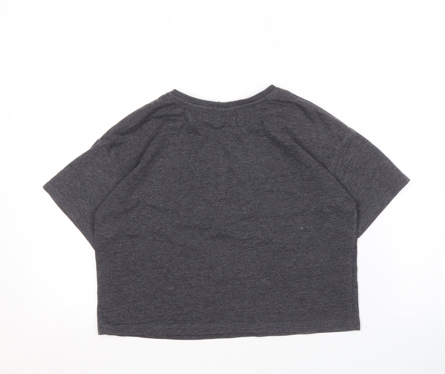 George Girls Grey Cropped High School Musical T-Shirt 11-12 Years