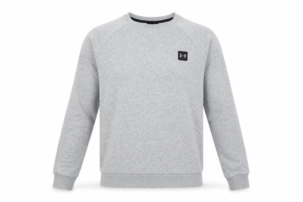 Mens UK S Regular Under armour Grey Pullover Sweatshirt