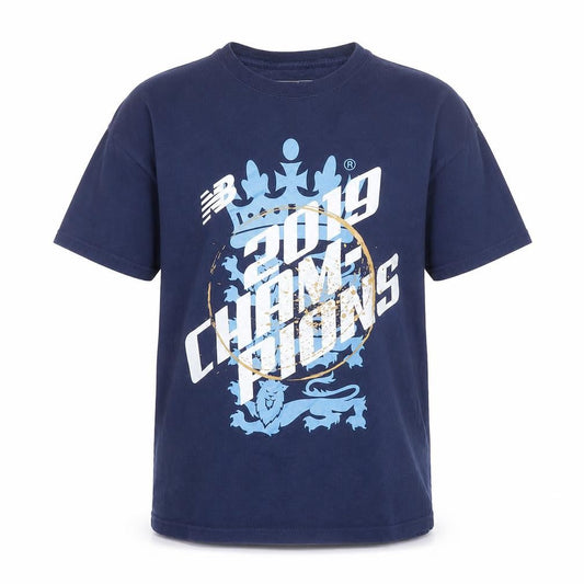 Mens UK Size L New Balance Blue  Cotton T-Shirt