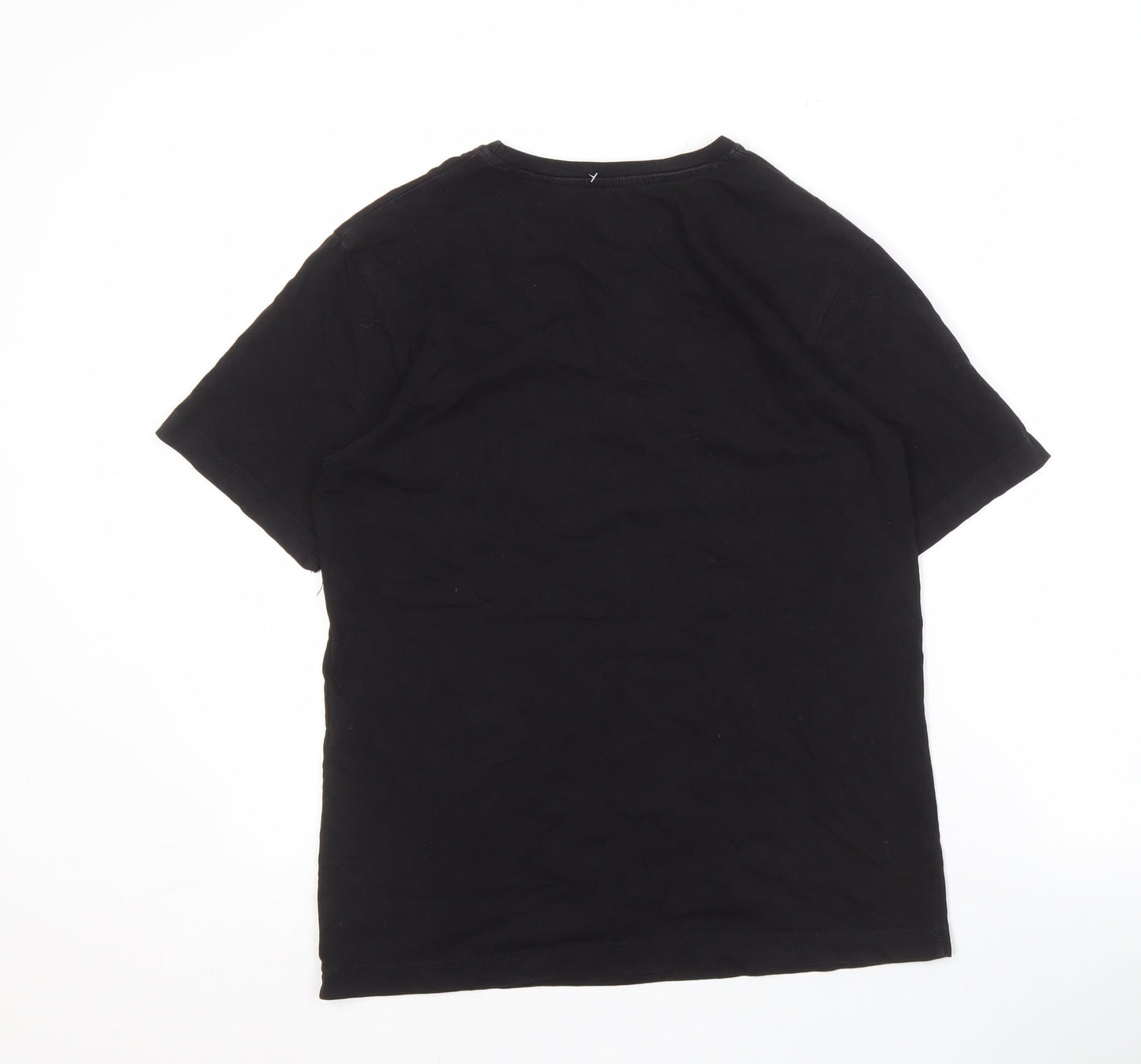 Billabong Unisex Black T-Shirt Size 14 Lightweight Casual