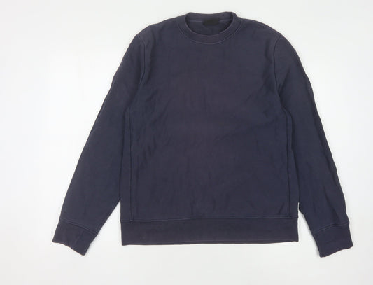 Paul Smith Men's Blue Crew Neck Sweatshirt - Size L