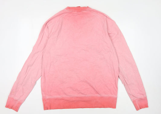 Nike Women's Pink Pullover Sweatshirt L