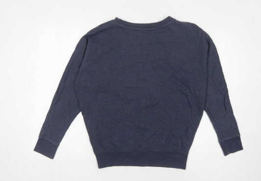Russell Athletic Unisex Blue L Pullover Sweatshirt