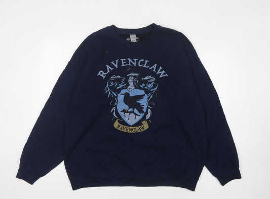 Harry Potter Ravenclaw Unisex Blue XL Pullover Sweatshirt