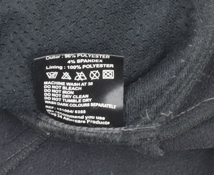 TOG 24 Men's Black Waistcoat 2XL, Zipped Pockets