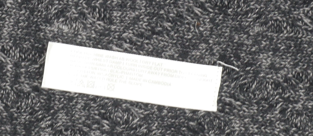 Fat Face Women's Grey Open Front Cardigan Size 18 Acrylic Knit