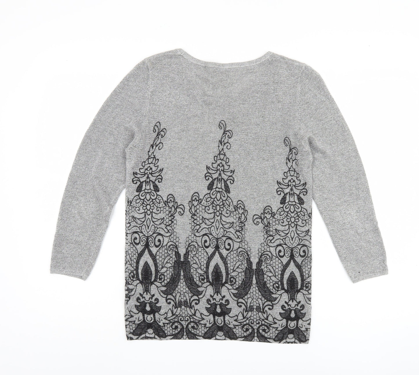 Monsoon Women's Grey Pullover Jumper Size 10