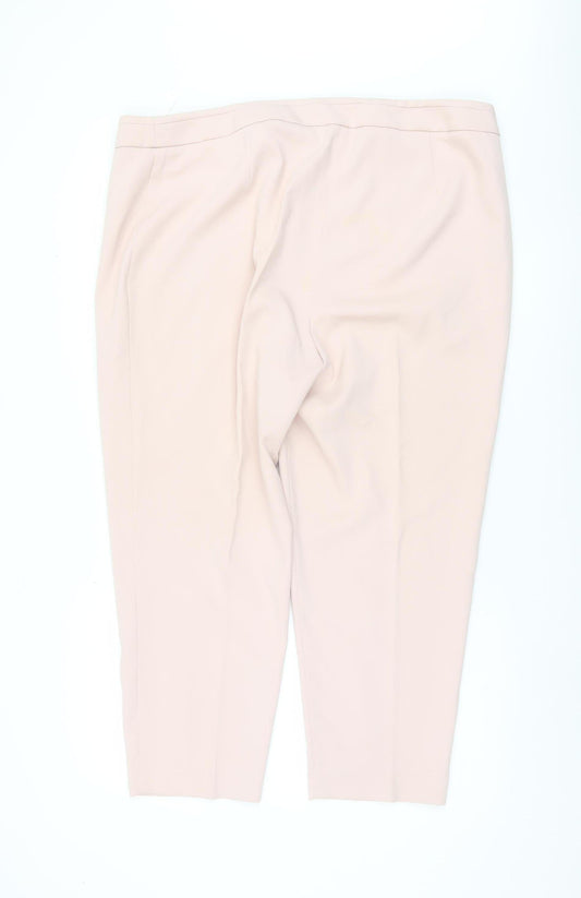Marks and Spencer Women's Pink Trousers Size 20