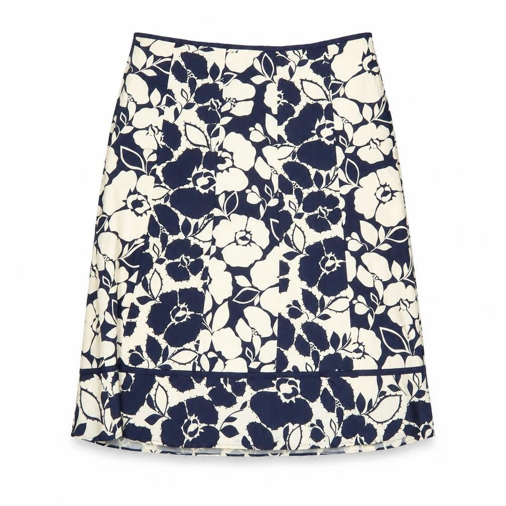 Marks and Spencer Women's A-Line Silk Skirt, Size 14