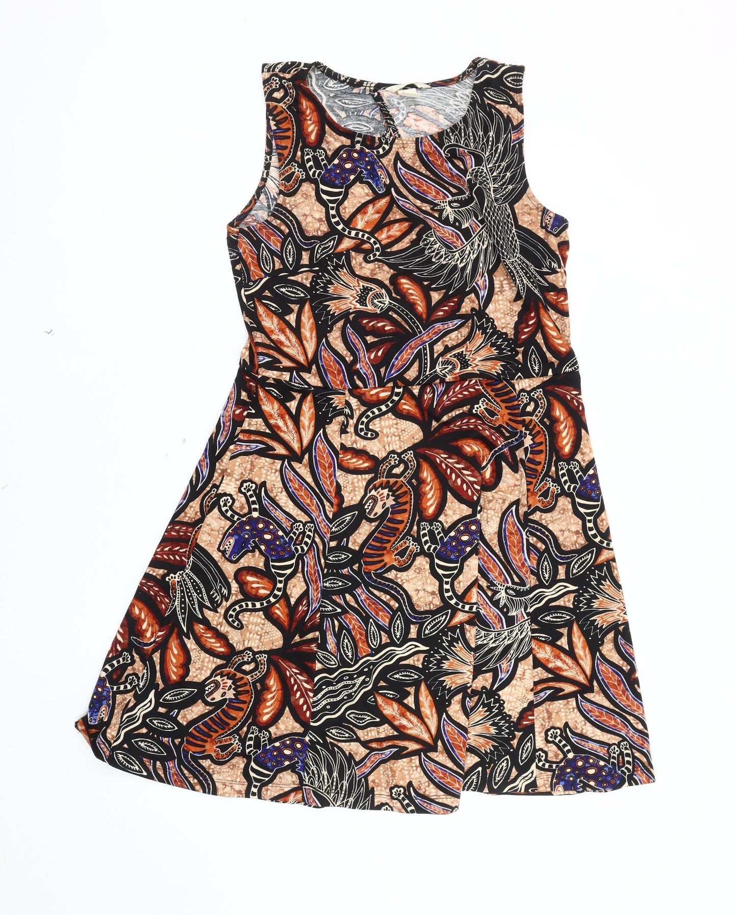H&M Women's Multicoloured A-Line Dress L Casual