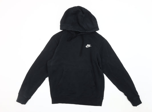 Nike Men's Black XS Pullover Hoodie with Logo