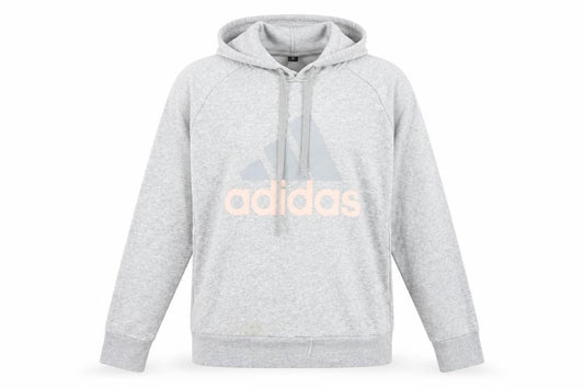 Womens UK M Regular adidas Grey Pullover Hoodie