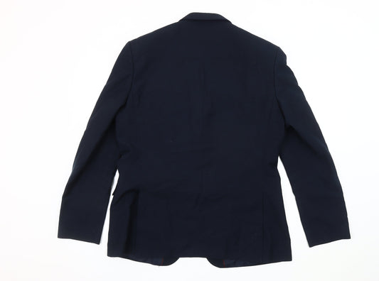 Red Herring Men's Blue Blazer 42R Fit Jacket