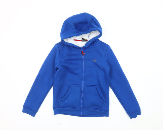 Trespass Boys Blue Jacket, Hooded, 9-10 Years, Winter