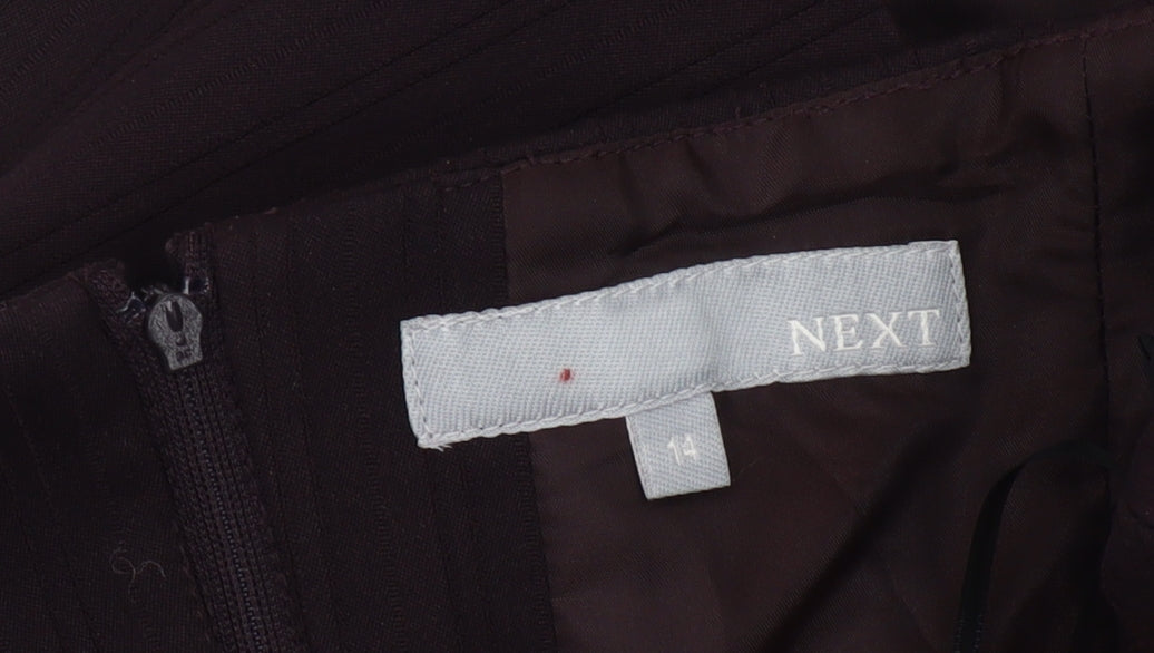 Next Women's Brown Strapless Top Size 14