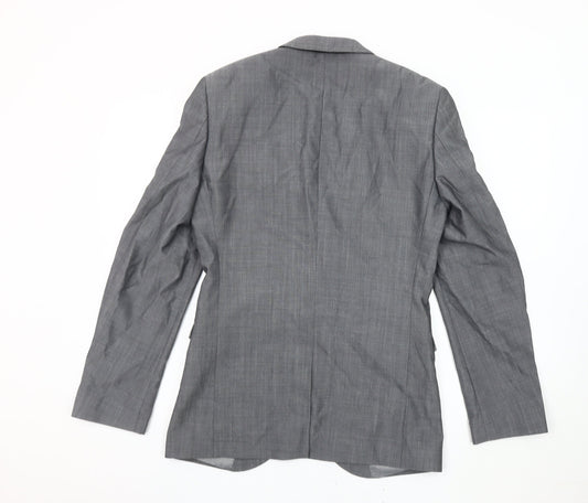 Next Men's Grey Suit Jacket 36R Formal