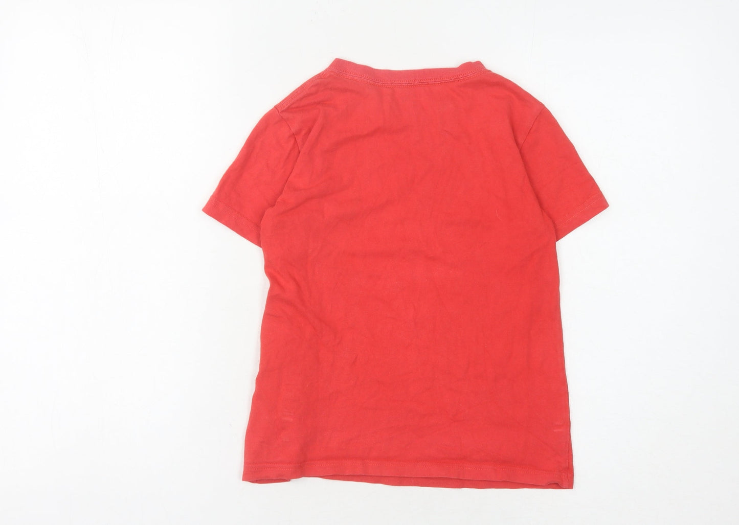 Ralph Lauren Boys Red T-Shirt 6 Years Casual Cotton