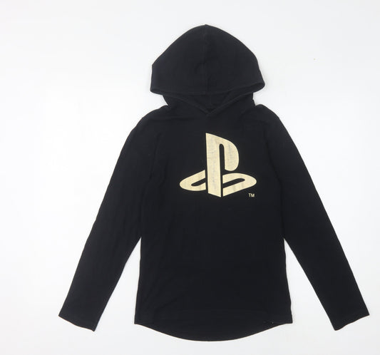 Next Boys Black PlayStation Hoodie, Size 10 Years