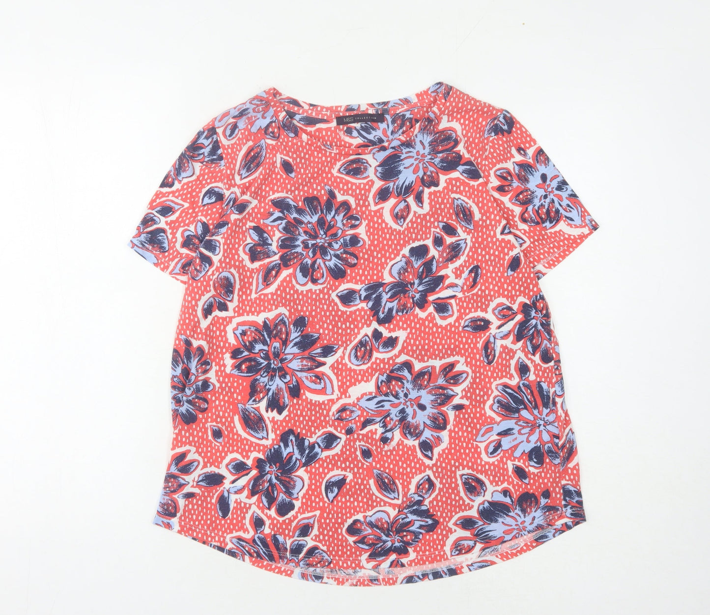 Marks and Spencer Women’s Floral T-Shirt - Size 14