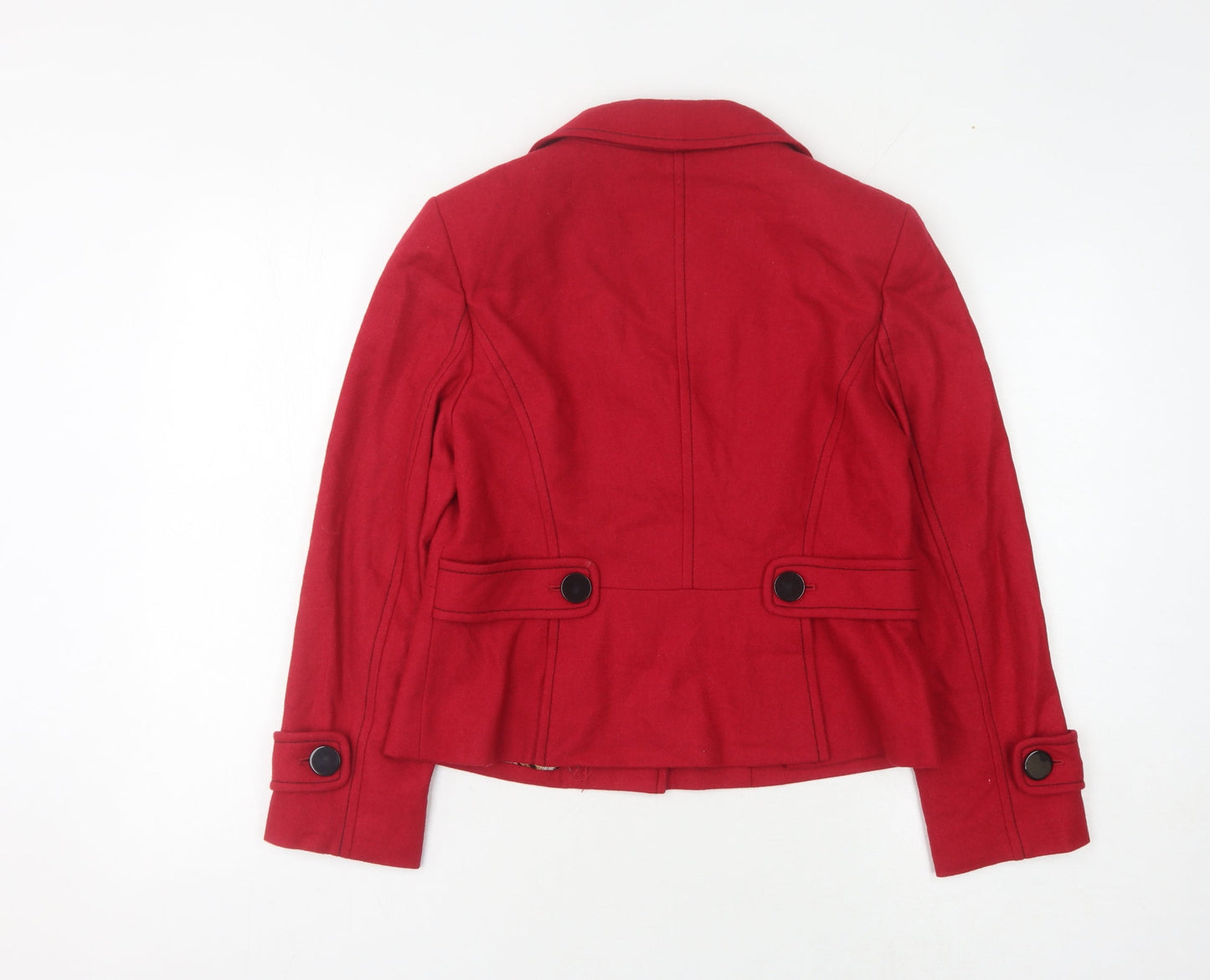 CC Petite Red Blazer for Women, Size 10, Classic Style